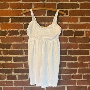 Cantaloop® Pregnancy and Nursing Tank in White, size Large